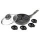 Salter Marble Collection 4-Cup Egg-Poaching Pan - Grey
