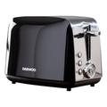 Daewoo SDA1776GE Kingsbury 2100W 2-Slice Dial Toaster - Black