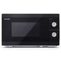 Sharp YC-MS01U-B 800W Solo Manual 20L Microwave - Black