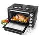 Salter 28L Mini Toaster Oven with 2 Hobs - Black