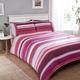 Rapport Home Furnishings Rapport Home Stratos Flannelette Duvet Set Mulberry Double