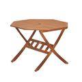 Robert Dyas FSC Country Hardwood Outdoor Table - 110cm