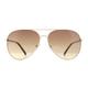 Aviator Gold Tortoise Brown Gradient Sunglasses