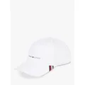 Tommy Hilfiger 1985 Organic Cotton Baseball Cap, One Size, White