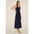 Premium Jersey Ruched Maxi Dress