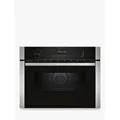 Neff N50 C1AMG84N0B Built In Electric Compact Oven with Microwave, Stainless Steel