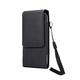 DFV mobile Leather Holster Case Belt Clip Rotary 360 with Card Holder and Magnetic Closure for Tesla Smartphone 6 Black