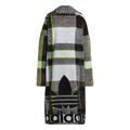 adidas Ivy Park Halls of Ivy Plaid Faux Fur Jacket (All Gender) Light Solid Grey/Black/Brown/Semi Solar Slime