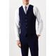 Slim Fit Navy Pinstripe Suit Waistcoat