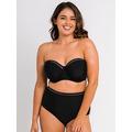 Curvy Kate First Class High Waist Bikini Bottoms - Black, Black, Size 20, Women