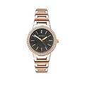 Sekonda Ladies Rose Gold Alloy Bracelet with Grey Dial Watch, Rose Gold, Women