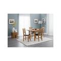 Julian Bowen Coxmoor Set Of 2 Solid Oak Dining Chairs - Oak