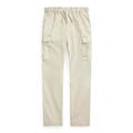 Ralph Lauren Boys Slim Cargo Pants - Classic Stone, Beige, Size 10 Years