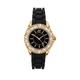 Sekonda Ladies Black Silicone Strap With Black Dial Watch