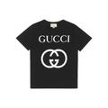 Gucci Oversize with Interlocking G T-shirt Black/White