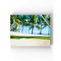 Smartprints Beach Volleyball Net Wrapped Canvas -Image by Shutterstock White 20"x30"