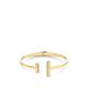 Calvin Klein Minimal Linear Ladies Bangle, Gold, Women