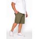 Size 54 Mens Badrhino Big & Tall Khaki Green Stretch Chino Shorts Big & Tall