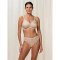 Triumph Doreen Cotton Non Wired Bra - Nude, Skin, Size 40C, Women