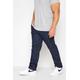 Inside Leg Size 31", Waist Size 54 Mens Kam Big & Tall Indigo Blue Regular Fit Stretch Jeans Big & Tall
