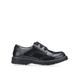 Start-rite Impulsive Girls Black Patent Leather Lace Up Chunky Sole School Shoes With Brogue Styling - Black, Black Patent, Size 2.5 Older