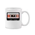 Smartprints Audio Cassete Mug -Image by Shutterstock White 11 oz