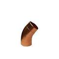 Copper Guttering Round Downpipe 40dg Bend 80mm Coppa Gutta 4BR8