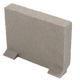 Channel Drain 100mm Wide End Cap Concrete Clark Drain CDCS1031