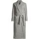 Towelling Bath Robe, Women, size: 16-18, regular, Grey, Cotton, by Lands' End