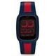 Swatch Touch Dark Blue And Red Strap Mens Watch SURN101D