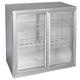 Osborne eCold 250EW Sliding Door Wine Bottle Cooler Silver