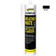 Everbuild Weather Mate Silicone Sealant Black - 295ml WEABK