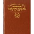 Reading Newspaper Book - Brown Leatherette