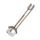 JTM Electrical 23" Copper immersion heater with thermostat (Coppe