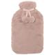 Pink Faux Fur 2L Hot Water Bottle