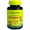 Nature's Plus Vitamin D3, 5000iu, 60 SoftGels