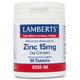 Lamberts Zinc (as Citrate), 15mg, 90 Tablets