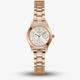 Guess Ladies Piper Rose Gold Plated White Dial Watch GW0413L3