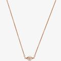 Emporio Armani Essential Rose Gold Tone Pearl Necklace EG3532221