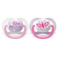 Philips Avent Soother Ultra Air Happy Girls 0-6M 2 pcs