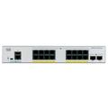 Cisco Catalyst 1000-16P-E-2G-L Network Switch 16 Gigabit Ethernet PoE+ Ports 120W PoE Budget two 1 G SFP Uplink Ports Fanless Operation Enhanced Limited Lifetime Warranty (C1000-16P-E-2G-L)