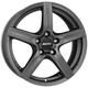 Alutec Grip Alloy Wheels In Graphite Set Of 4 - 18x7.5 Inch ET50 5x108 PCD 63.4mm Centre Bore Graphite, Graphite