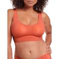 Sloggi Womens ZERO Feel Top - Orange Polyamide - Size Large