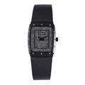 Johan Eric WoMens JE1006-13-007.16 Tondor Tonneau Black Watch Stainless Steel - One Size