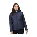 Regatta Womens Ellerie Padded Hooded Insulated Coat - Navy - Size 10 UK