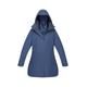 Regatta Womens/Ladies Denbury III 2 In 1 Waterproof Jacket (Dark Denim) - Blue - Size 10 UK