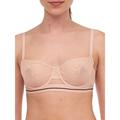 Passionata Womens Paola Half Cup Bra - Pink Nylon - Size 36DD