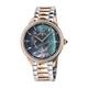Gv2 Siena Womens Swiss Quartz Blue MOP Dial Two Tone Rose Stainless Steel Diamond Watch - Rose Gold - One Size