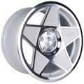 3SDM 0.05 Alloy Wheels in White/Cut Set of 4 - 19x9.5 Inch ET40 5x112 PCD 73.1mm Centre Bore White/Cut, White