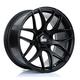 Bola B8R Alloy Wheels In Matt Black Set Of 4 - 18X8.5 Inch ET45 5X120 PCD 76mm Centre Bore Black Matt, Black